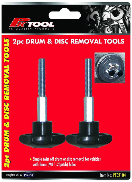 2 Piece Drum & Disc Removal Tools - PKTool | Universal Auto Spares