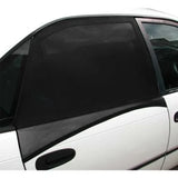 2 Piece Side Window Fitted Mesh Small/Medium Curved Sun Shade 63.5 cm - PC Procovers