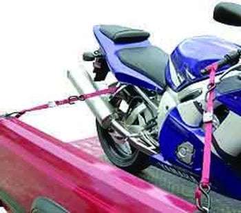 2 Pieces 38mm 2.5mtr Motorcycle Cam Buckle Set With Two D Hooks - LoadMaster