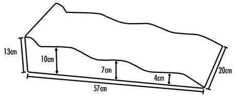 2 Pieces Caravan Levelling Ramp, 3 Steps - LoadMaster | Universal Auto Spares