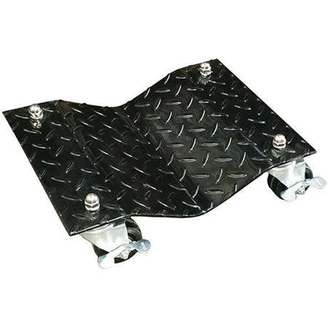 2 Pieces Chequer Plate Cradle Set, Heavy Duty Steel Plate - PKTool | Universal Auto Spares