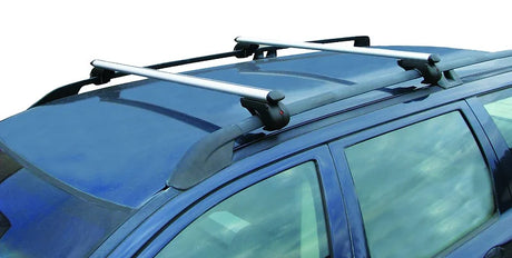 2 Pieces Lockable Roof Rack For Vehicles Equipped With Side Rails - LoadMaster | Universal Auto Spares