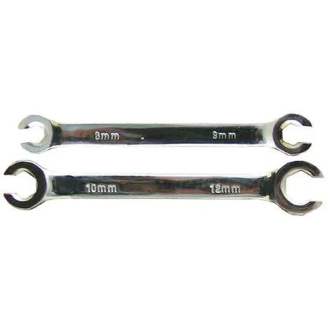 2 Pieces Metric Flare Nut CR-V Spanner Set - PKTool | Universal Auto Spares