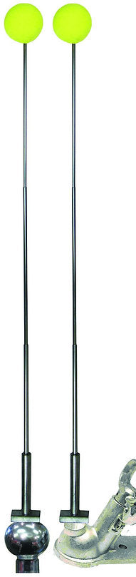 2 Pieces Trailer Aligning Kit, Extendable Antenna Style Rods - LoadMaster | Universal Auto Spares