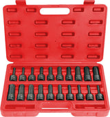 20 Piece 1/2˝ DR 78mm Hex Bit Impact Socket Master Set - PKTool | Universal Auto Spares