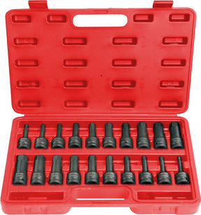 20 Piece 1/2˝ DR 78mm Hex Bit Impact Socket Master Set - PKTool