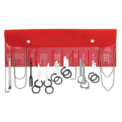 20 Piece Radio Removal Tool Set - PKTool | Universal Auto Spares