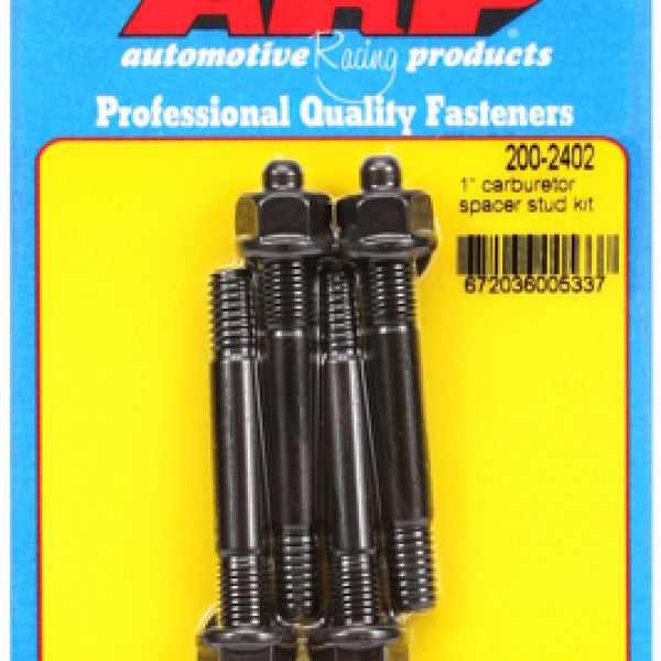 Carburetor Stud Kit CARBY STUD KIT 1" SPACER 200-2402 - ARP