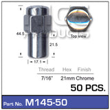 Mag nuts pk50 M145-50 - Nice Products | Universal Auto Spares