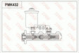 Brake Master Cylinder PMK432:009 - TRW