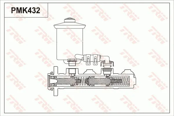 Brake Master Cylinder PMK432:009 - TRW