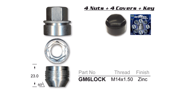 Lock Nuts GM6LOCK - Nice Products | Universal Auto Spares