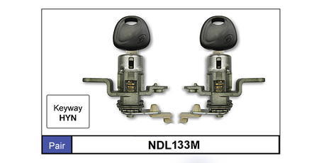 Door Locks Pair NDL133M - Nice Products | Universal Auto Spares