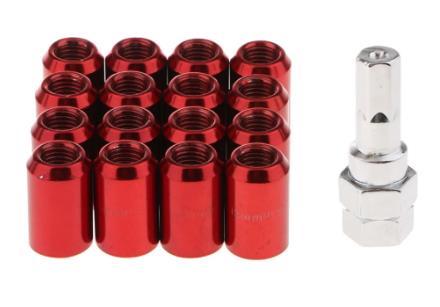 Red Nuts J432R-16 - Nice Products | Universal Auto Spares