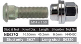 Stud & Nut NS637G - Nice Products | Universal Auto Spares