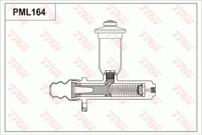 Brake Master Cylinder PML164:009 - TRW
