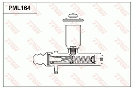 Brake Master Cylinder PML164:009 - TRW