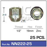 Wheel Nut NN222-25 - Nice Products | Universal Auto Spares