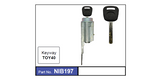 Ignition Barrel NIB197 - Nice Products | Universal Auto Spares