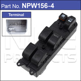 Power Window Switch NPW156-4 - Nice Products | Universal Auto Spares
