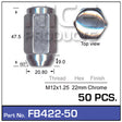 Chrome Nuts pk50 FB422-50 - Nice Products | Universal Auto Spares