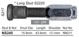 Stud & Nut NS245 - Nice Products | Universal Auto Spares