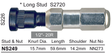 Stud & Nut NS249 - Nice Products | Universal Auto Spares