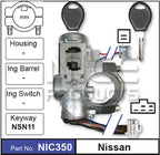 Ignition & Switch NIC350 - Nice Products | Universal Auto Spares