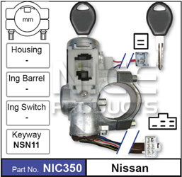 Ignition & Switch NIC350 - Nice Products | Universal Auto Spares