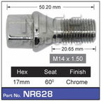 One PIECE Bolt NR628 - Nice Products | Universal Auto Spares