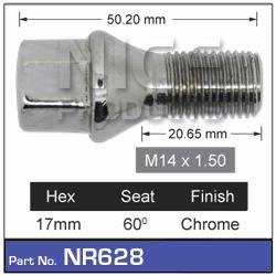 One PIECE Bolt NR628 - Nice Products | Universal Auto Spares