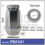 Race Open Ended Nut PBA341 - Nice Products | Universal Auto Spares