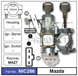 Lock & Switch NIC266 - Nice Products | Universal Auto Spares