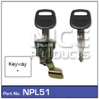 Petrol Lid Lock NPL51 - Nice Products | Universal Auto Spares