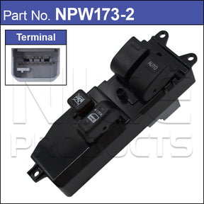 Power Window Switch NPW173-2 - Nice Products | Universal Auto Spares