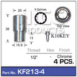 Chrome Nuts KF213-4 - Nice Products | Universal Auto Spares