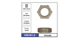 Hub Nuts Pair HN161-2 - Nice Products | Universal Auto Spares