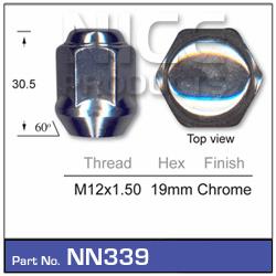 Wheel Nut NN339 - Nice Products | Universal Auto Spares