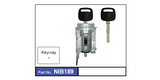 Ignition Barrel NIB189 - Nice Products | Universal Auto Spares
