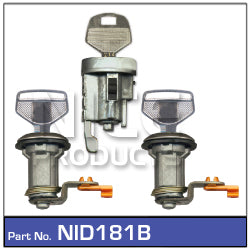 Ignition Barrel & Doors NID181B - Nice Products | Universal Auto Spares