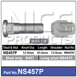 Stud & Nut NS457P - Nice Products | Universal Auto Spares