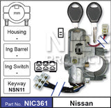 Ignition & Switch NIC361 - Nice Products | Universal Auto Spares