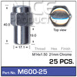 Mag Nuts pk25 M600-25 - Nice Products | Universal Auto Spares