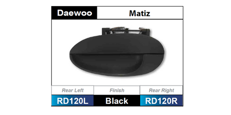 Door Handle RD120L - Nice Products | Universal Auto Spares