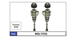 Door Locks Pair NDL133G - Nice Products | Universal Auto Spares