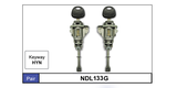 Door Locks Pair NDL133G - Nice Products | Universal Auto Spares