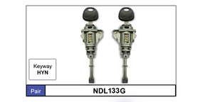 Door Locks Pair NDL133G - Nice Products | Universal Auto Spares