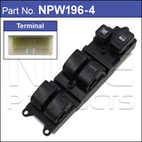 Power Window Switch NPW196-4 - Nice Products | Universal Auto Spares
