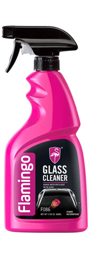 Glass Cleaner Removes Dust & Stains - Flamingo | Universal Auto Spares