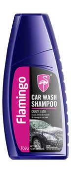 Car Wash Shampoo Powerful Cleaners 500ml - Flamingo